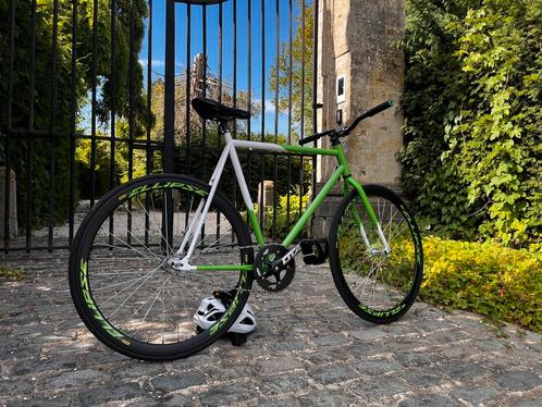 Fixed Gear Fiets – Nieuwstaat – Flip-Flop Naaf – Fixie, Fietsen en Brommers, Fietsen | Racefietsen, Zo goed als nieuw, Heren, Overige merken
