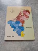 Houten puzzel België - Nederland : de provincies, En bois, 10 à 50 pièces, Utilisé, 6 ans ou plus