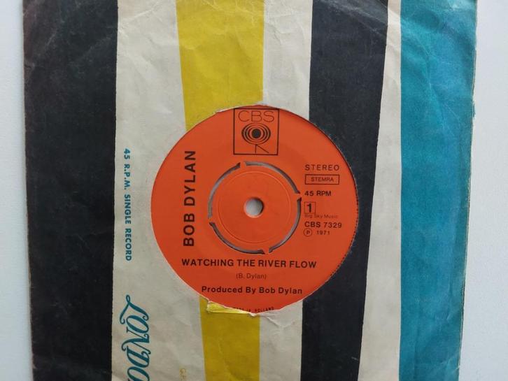 Bob Dylan - Watching The River Flow (1971), Cd's en Dvd's, Vinyl Singles, Pop, Ophalen of Verzenden