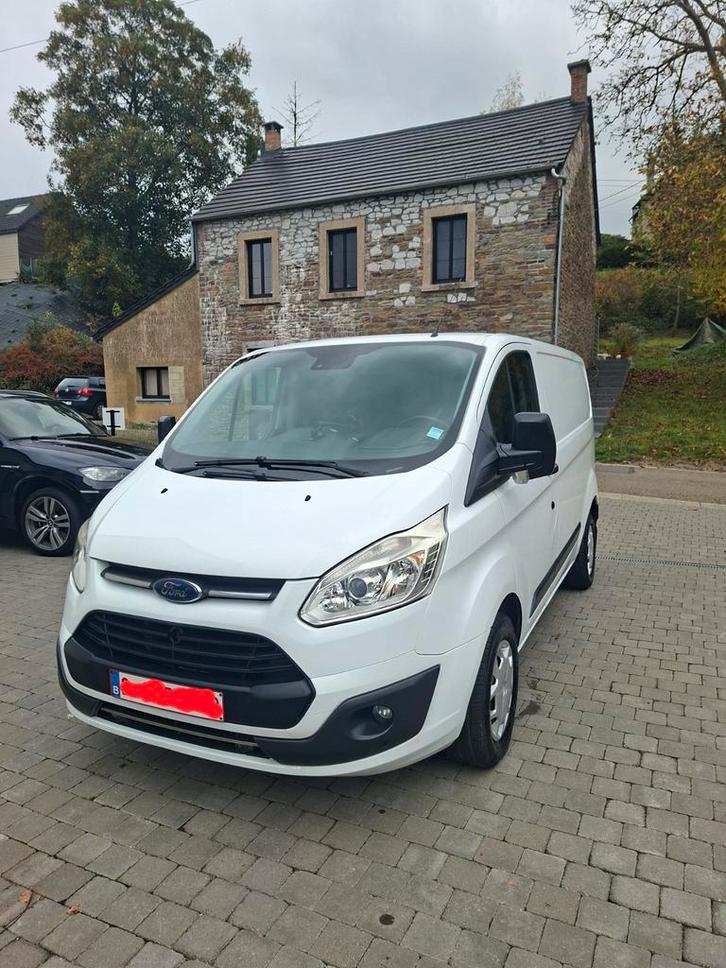 Ford Transit Custom 2.0 tdci 130 L1H1, Auto's, Ford, Particulier, Transit, ABS, Adaptieve lichten, Airbags, Airconditioning, Alarm