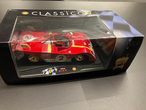 Ferrari 312 P Jacky Ickx 1972 1:18 Shell Collezione Classico, Hobby en Vrije tijd, Modelauto's | 1:18, Zo goed als nieuw, Auto