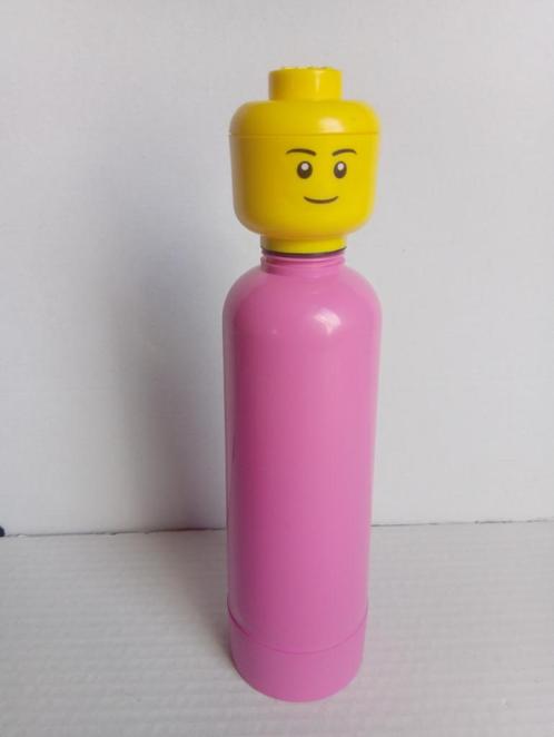 Gourde Lego - couleur rose rare - collector, Collections, Marques & Objets publicitaires, Comme neuf, Ustensile, Enlèvement ou Envoi