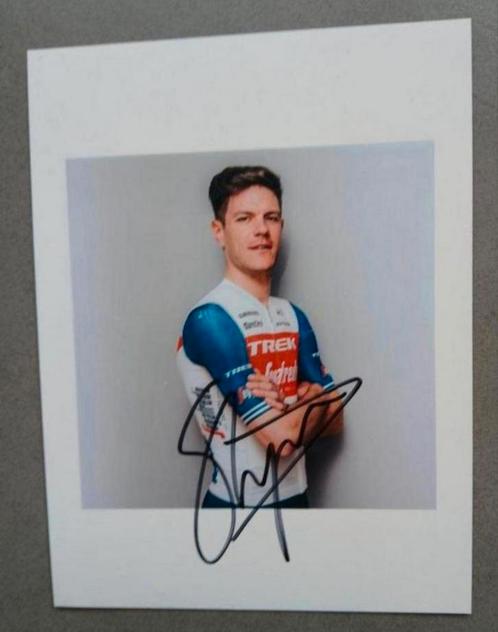 Gesigneerde foto van Jasper Stuyven., Sport en Fitness, Wielrennen, Nieuw, Verzenden