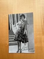 Fotokaart filmster Gina Lollobrigida-Jaren 60, Verzamelen, Verzenden, Gebruikt, Film, Foto of Kaart