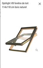 Fenêtre de toit Optilight 114x118 cm neuf infos photos, Bricolage & Construction, Enlèvement, Comme neuf