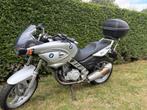 BMW F650 SCARVER 2004 19554KM met topkoffer stalen remleidin, Motoren, Handvatverwarming, Particulier, Naked bike, 650 cc