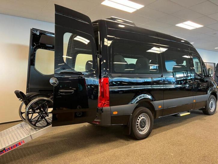 Mercedes Sprinter Rolstoelbus MMC-10297, Auto's, Mercedes-Benz, Bedrijf, Te koop, Sprinter Combi, Aangepast voor mindervaliden