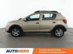 Dacia Sandero 0.9 TCe Stepway Prestige (bj 2020), Auto's, Voorwielaandrijving, 898 cc, 1098 kg, Beige