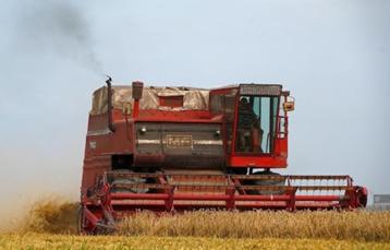 MAAIDORSER  MASSEY FERGUSON 755 COMBINE / USA beschikbaar voor biedingen