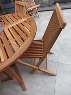 chaise en bois tech, Meer dan 8 zitplaatsen, Nieuw, Ophalen of Verzenden, Loungeset