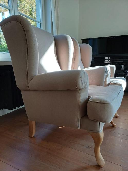 Flamant zetel (Jefferson collectie), Huis en Inrichting, Zetels | Zetels en Chaises Longues, Nieuw, Eenpersoons, Hout, Stof, Ophalen