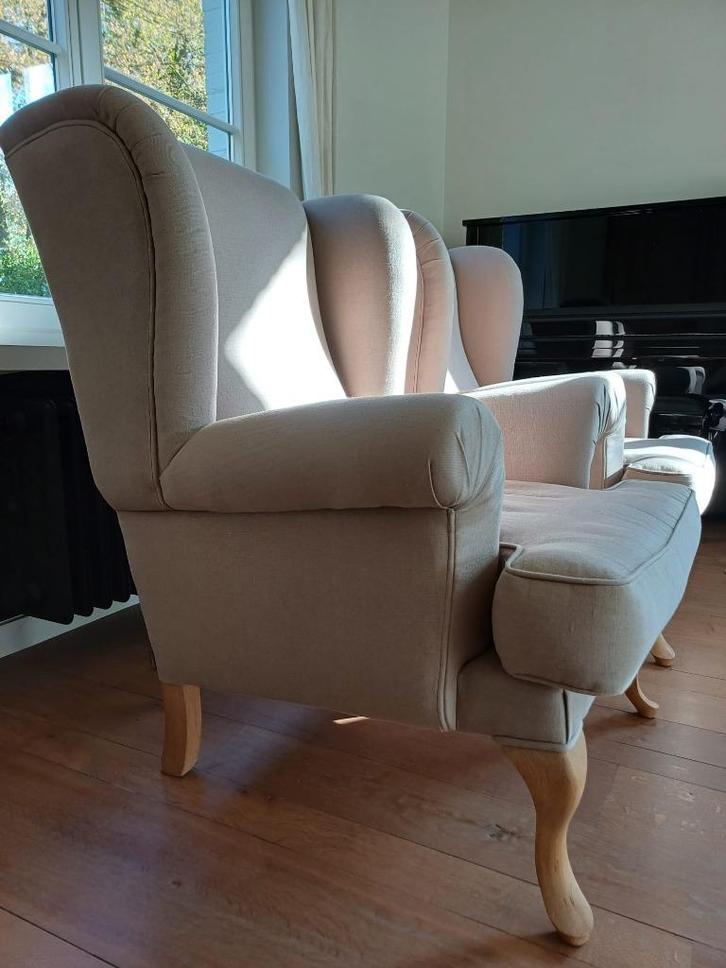 Flamant zetel (Jefferson collectie), Huis en Inrichting, Zetels | Zetels en Chaises Longues, Nieuw, Eenpersoons, Hout, Stof, Ophalen