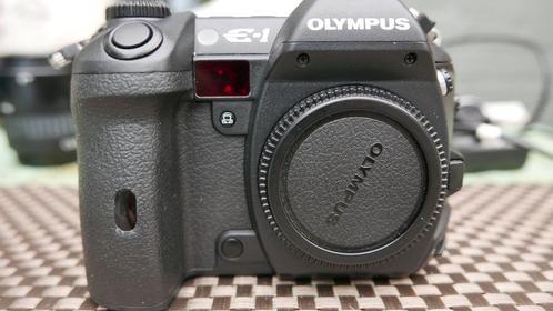 Olympus E-1  Kodak CCD sensor 906 clicks!, Audio, Tv en Foto, Fotocamera's Digitaal, Zo goed als nieuw, Spiegelreflex, Olympus
