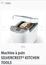 Machine à pain Silvercrest, 800 à 1200 grammes de pâte, Comme neuf, Avec minuteur, Enlèvement