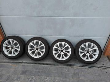 4 Jantes BMW 17 pouces pneus RUNFLAT été avec TPMS