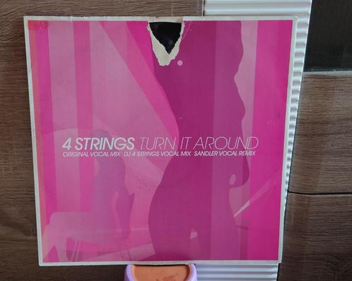 4 Strings – Turn It Around (US Vinyl, 12"), CD & DVD, Vinyles Singles, Utilisé, Envoi