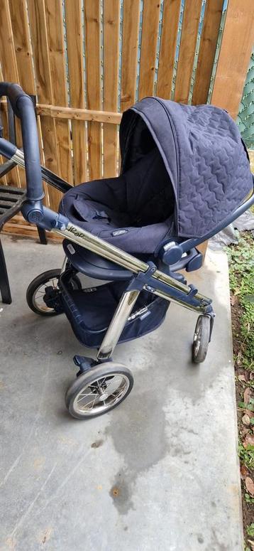 Bebecar 3 in 1 kinderwagen uitstekende staat, Enlèvement, Comme neuf, Poussette