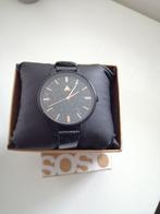 MOET NU WEG!!! MOOIE NIEUWE ELEGANT ASOS HORLOGE IN DOOS!!, Overige merken, Staal, Verzenden, Polshorloge