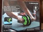 Buikspierwiel met dubbel wiel DUNLOP Nieuw, Sport en Fitness, Fitnessmaterialen, Ophalen, Nieuw