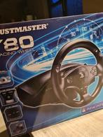 Trustmaster T80 Racing Wheel, Comme neuf, Enlèvement, PlayStation 3, Volant ou Pédales