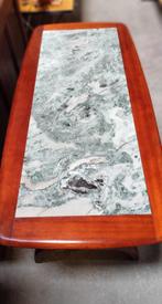 Retro.vintage salontafel met marmer, Ophalen