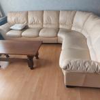 Zetel  + kasten+ tafel met 6 stoelen moet dringend weg, Huis en Inrichting, Ophalen, Gebruikt