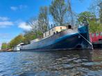 Zelfvoorzienend varend woonschip 29x5 meter, Ophalen of Verzenden, Zo goed als nieuw, Elektrisch, Sleepboot