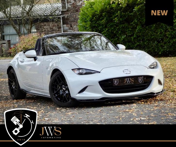 Mazda MX-5 184 * AERO - EIBACH - EIBACH - BBS - BBS - CAM *, Auto's, Mazda, Bedrijf, Te koop, MX-5, ABS, Achteruitrijcamera, Adaptieve lichten