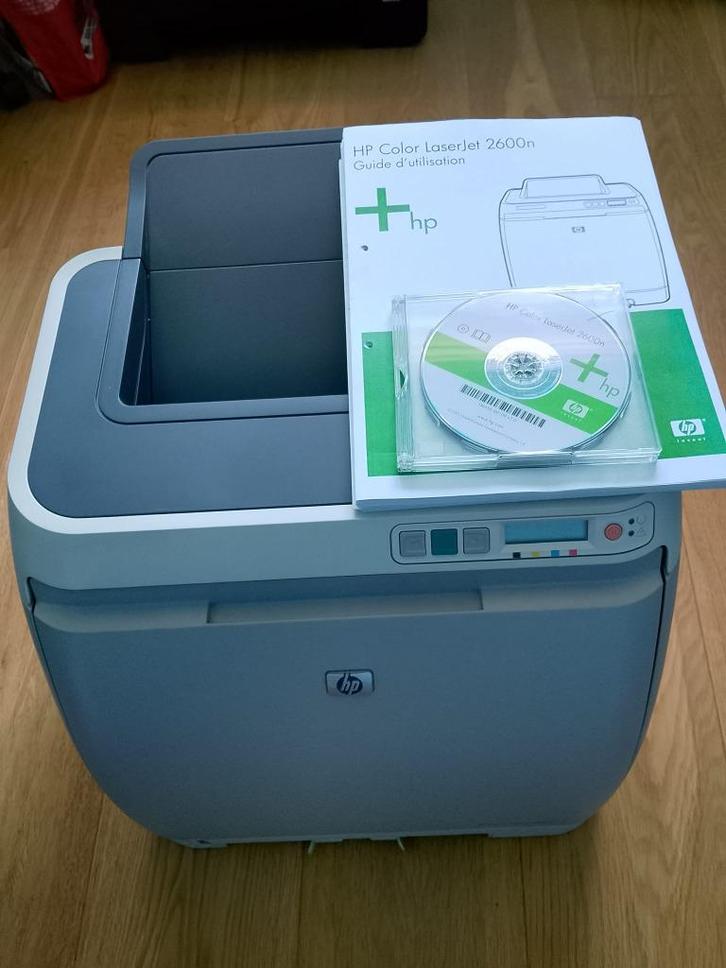 PRINTER IMPRIMANTE LASER COLOR HP 2600n :, Informatique & Logiciels, Fournitures d'imprimante, Utilisé, Enlèvement