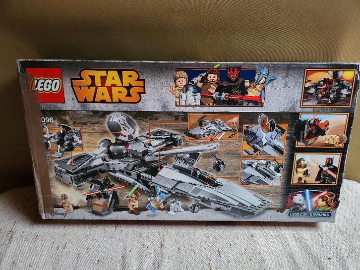 LEGO STAR WARS 75096 SITH INFILTRATOR, Kinderen en Baby's, Speelgoed | Duplo en Lego, Gebruikt, Lego, Complete set, Ophalen of Verzenden