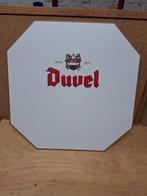 Metalen reclame bord DUVEL 41 X 41 cm, Duvel, Ophalen of Verzenden