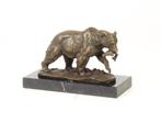 Bronzen Beeld van een Grizzly Beer GRATIS LEVERING, Antiek en Kunst, Verzenden, Brons