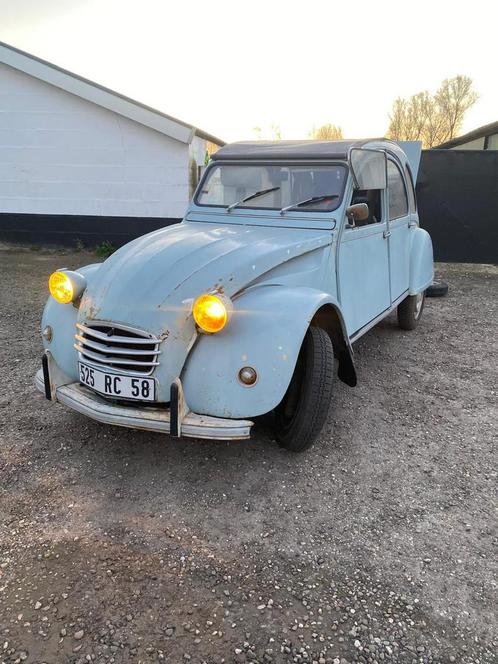 Citroen 2CV 1970 inruil oude motor of auto mogelijk, Auto's, Oldtimers, Particulier, Citroën, Ophalen