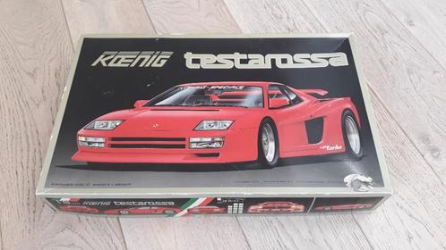 FUJIMI 1/16 SCALE KOENIG SPECIALS FERRARI TESTAROSSA 10105, Hobby en Vrije tijd, Modelbouw | Auto's en Voertuigen, Gebruikt, Auto