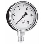 Manometer kunststof | Onderaansluiting | Droog | 0 - 1 bar, Tuin en Terras, Ophalen of Verzenden, Nieuw
