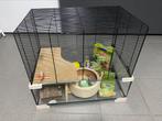 Hamsterkooi, Dieren en Toebehoren, Ophalen, Zo goed als nieuw, Minder dan 75 cm, Kooi