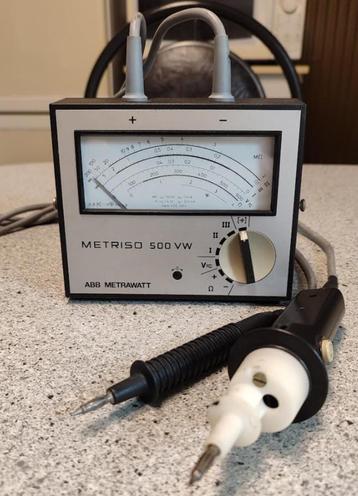 Isolatietester Metrawatt Metriso 500, Enlèvement ou Envoi, Utilisé
