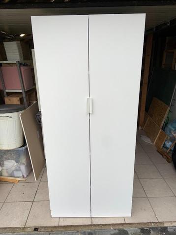 armoire PLATSA blanche (60x55x180 cm)