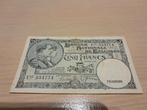Bankbiljet Belgisch 5 frank type "1919" nationale reeks, Postzegels en Munten, Bankbiljetten | België, Ophalen, Los biljet