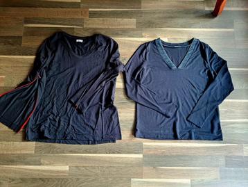 Margittes, 2x chemise 38, neuve et presque neuve 