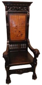 19de eeuwse zeldzame troonzetel!, Enlèvement