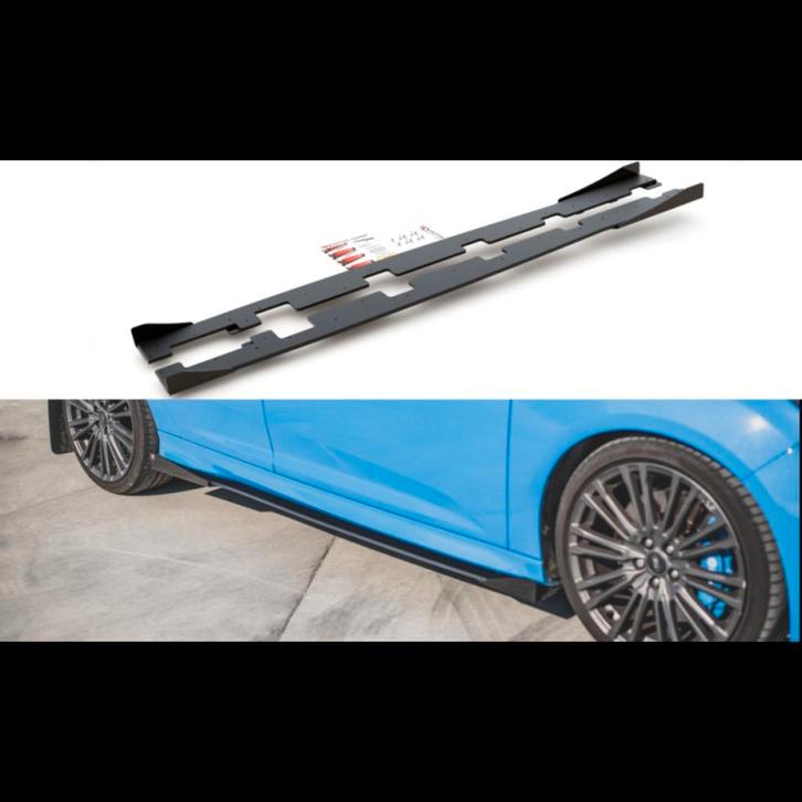 LAME BAS DE CAISSE STREET PRO + FLAPS FORD FOCUS RS MK3, Auto diversen, Tuning en Styling, Ophalen of Verzenden