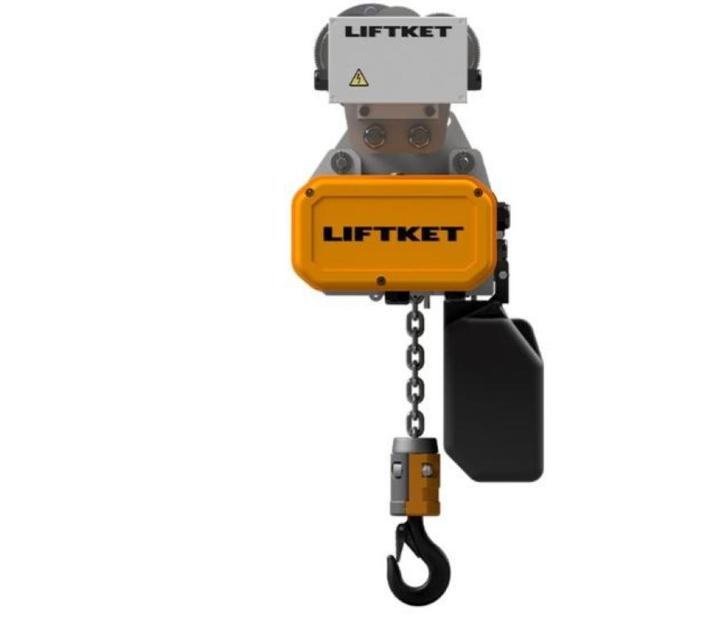 Liftket elektrische kettingtakel 2000kg met el. looptrolley, Bricolage & Construction, Treuils et Palans, Neuf, Électrique, Enlèvement