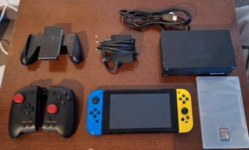Switch+ Z̶e̶l̶d̶a̶ ̶s̶p̶e̶l̶ +controllers(enkel ophalen) beschikbaar voor biedingen