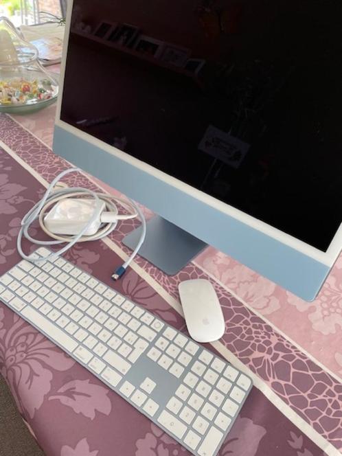 Apple iMac 24 inch (M1) - 2023 - originele verpakking, Computers en Software, Apple Desktops, Zo goed als nieuw, iMac, SSD, 3 tot 4 Ghz
