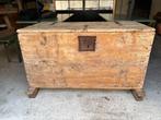Houten kasteelkist, Antiek en Kunst, Antiek | Meubels | Kasten, Ophalen
