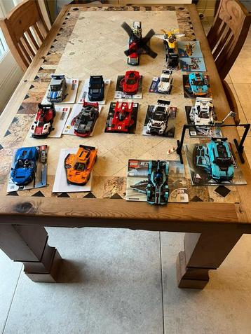 Lego auto’s met boekjes 13 stuks beschikbaar voor biedingen