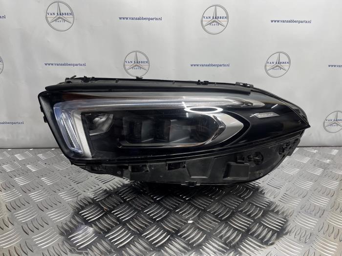 Koplamp links van een Mercedes A-Klasse, Auto-onderdelen, Verlichting, Mercedes-Benz, Gebruikt, 3 maanden garantie