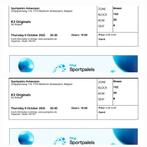 2 tickets K3 de reünie Sportpaleis 9 oktober 2025, Tickets en Kaartjes, Twee personen, Oktober, Overige typen