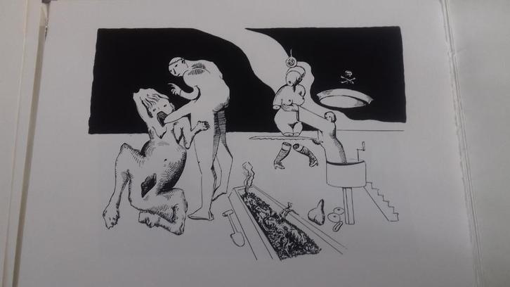 Paul Joostens "Les Mollusques" Litho's, Antiek en Kunst, Kunst | Litho's en Zeefdrukken, Ophalen